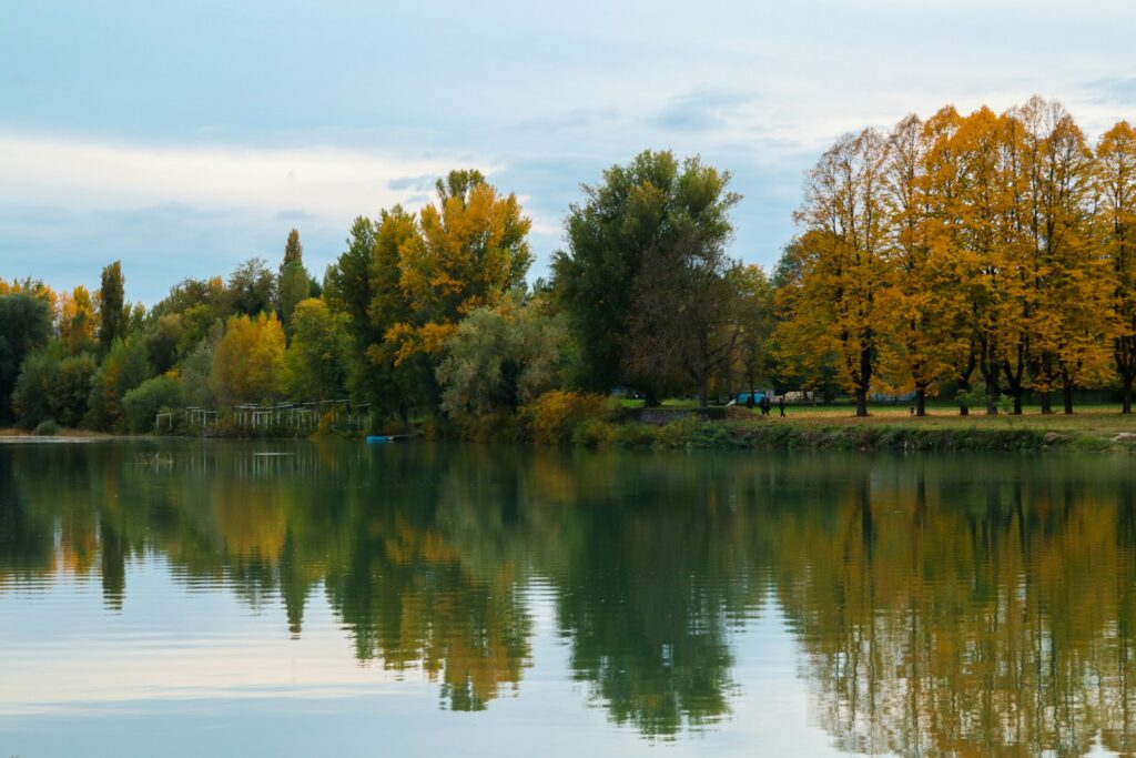 Paesaggio che rende l'idea su come si vive a Casalecchio di Reno